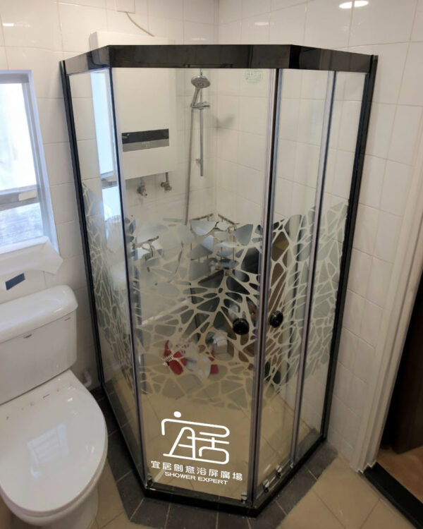【AT-01】不銹鋼鑽石型趟門 - Image 5