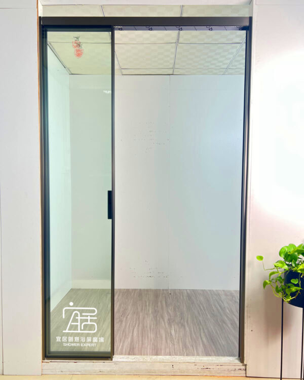 【AT-10B】不銹鋼全包框三趟浴屏 - Image 2
