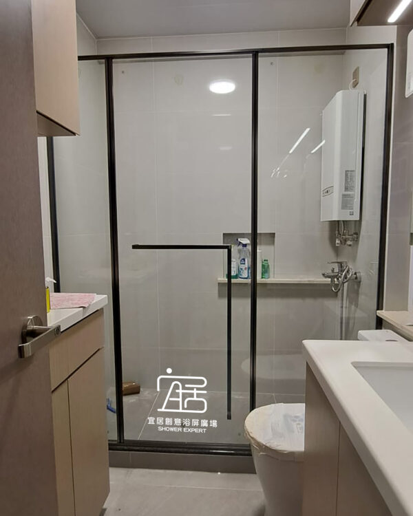 【AT-17C】不銹鋼底頂超幼框內外掩門 - Image 2