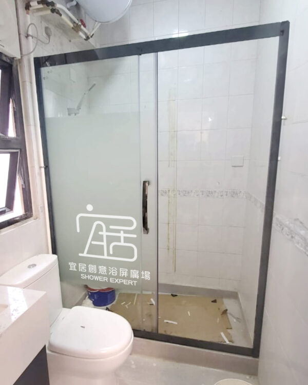 【AT-69】不銹鋼單趟浴屏 - Image 2