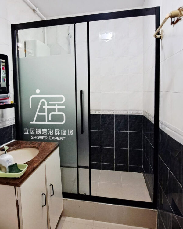 【AT-69】不銹鋼單趟浴屏 - Image 3