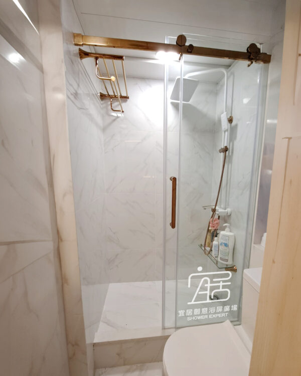 【AT-06PA】大轆單趟浴屏 - Image 3