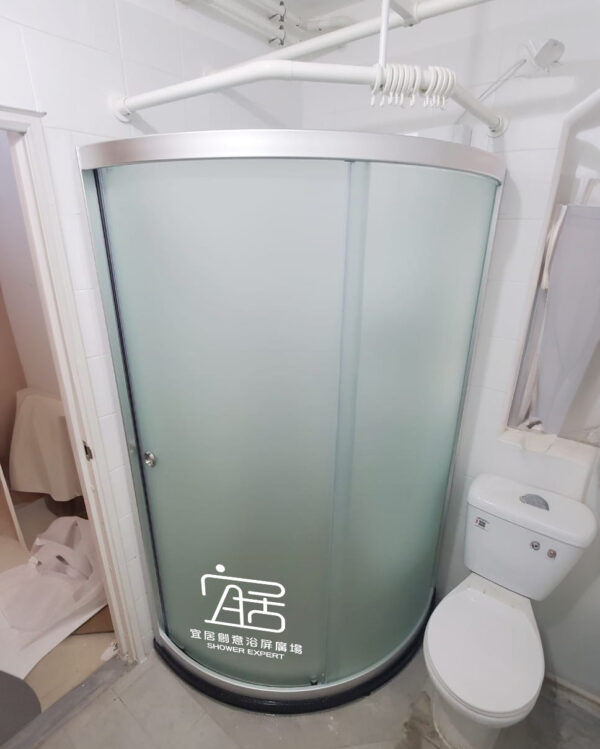 【AT-07】鋁全弧浴屏 - Image 3