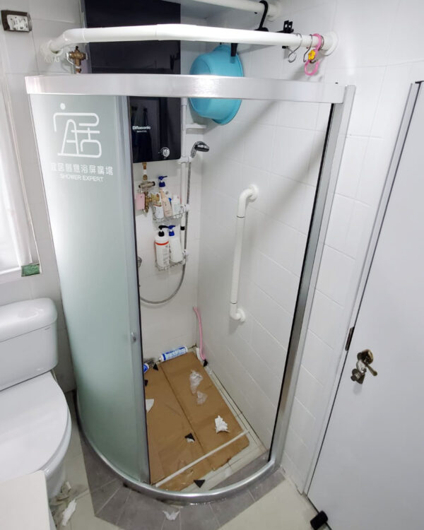 【AT-07】鋁全弧浴屏 - Image 4