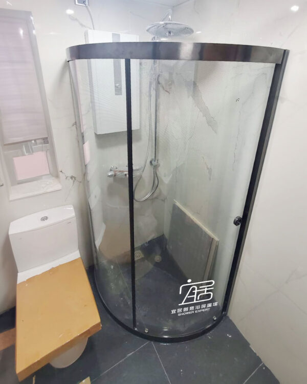 【AT-07S】不銹鋼全弧浴屏 - Image 2